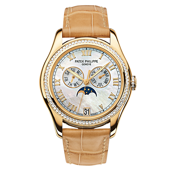 Patek Philippe Annual Calendar 4936 Yellow Gold Diamond Mother of Pearl (4936J-001) Patek Philippe Annual Calendar 4936 Yellow Gold Diamond Mother of Pearl (4936J-001)