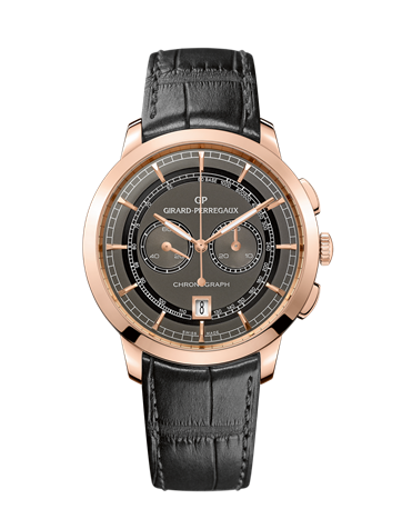 Girard-Perregaux 1966 Chronograph Pink Gold Grey (49529-52-231-BA6A ) Girard-Perregaux 1966 Chronograph Pink Gold Grey (49529-52-231-BA6A )