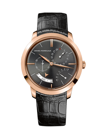 Girard-Perregaux 1966 Annual Calendar Equation of Time Pink Gold Grey (49538-52-231-BK6A) Girard-Perregaux 1966 Annual Calendar Equation of Time Pink Gold Grey (49538-52-231-BK6A)
