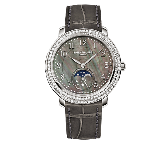 Patek Philippe Moonphase 4968 White Gold Black Mother of Pearl (4968G-001) Patek Philippe Moonphase 4968 White Gold Black Mother of Pearl (4968G-001)