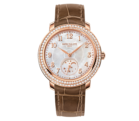 Patek Philippe Moonphase 4968 Rose Gold White Mother of Pearl (4968R-001) Patek Philippe Moonphase 4968 Rose Gold White Mother of Pearl (4968R-001)