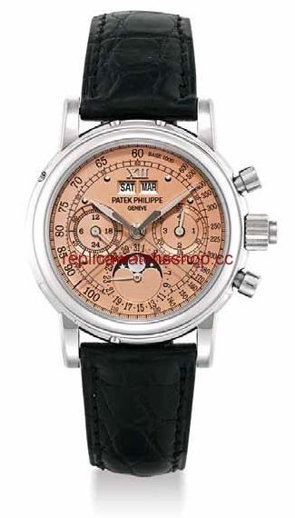 Patek Philippe Perpetual Calendar Split Seconds Chronograph 5004G Salmon (5004G_Salmon)