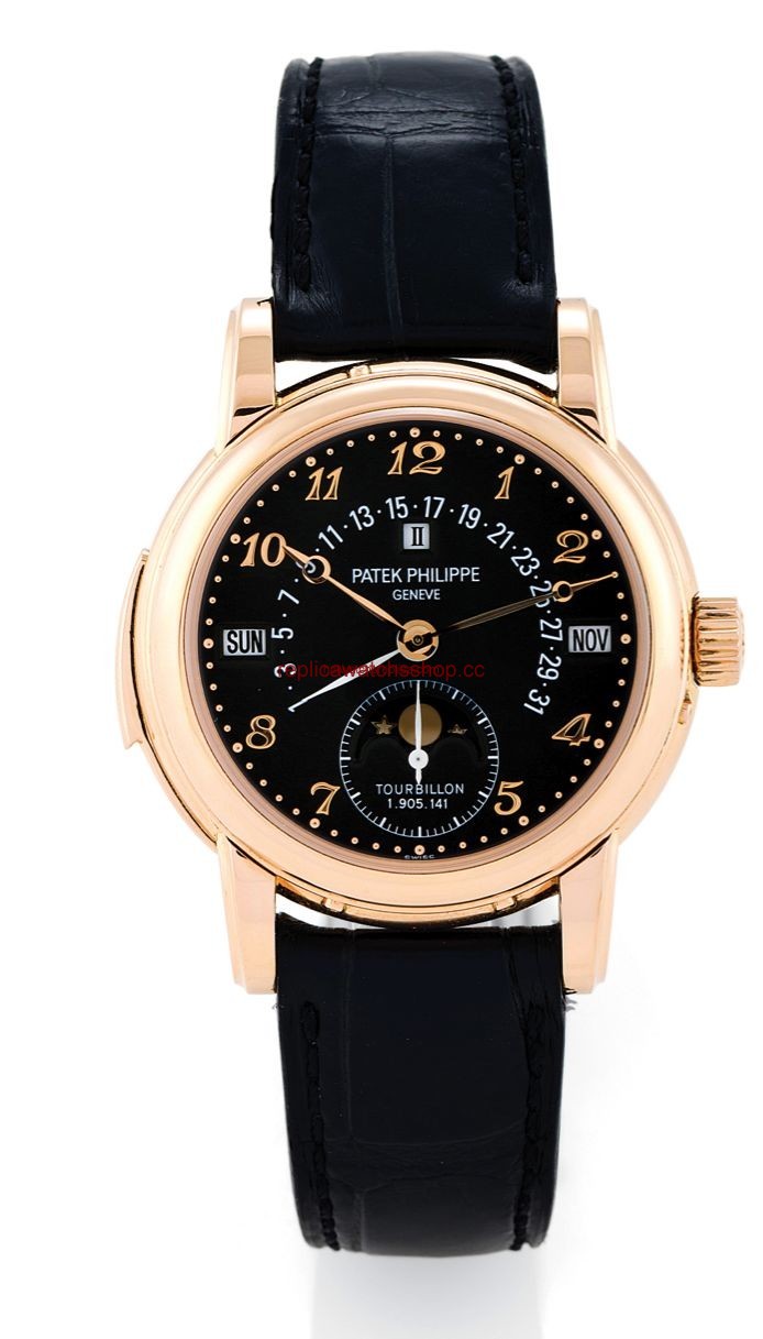 Patek Philippe Tourbillon Minute Repeater Perpetual Calendar 5016R Black (5016R Black) Patek Philippe Tourbillon Minute Repeater Perpetual Calendar 5016R Black (5016R Black)