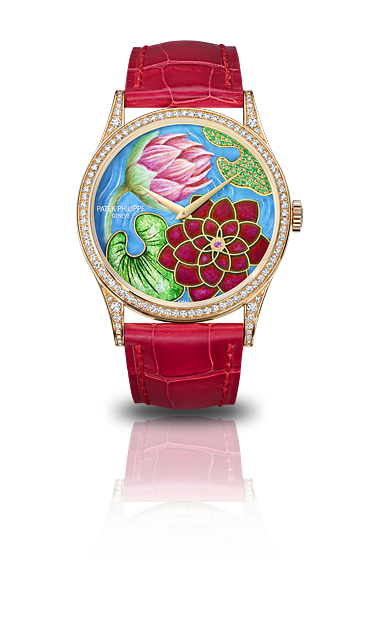 Patek Philippe Calatrava 5077 Water Lilies and Lotus (5077/100R-010 ) Patek Philippe Calatrava 5077 Water Lilies and Lotus (5077/100R-010 )