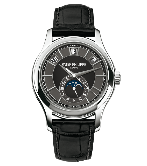 Patek Philippe Annual Calendar 5205 White Gold Black (5205G-010)