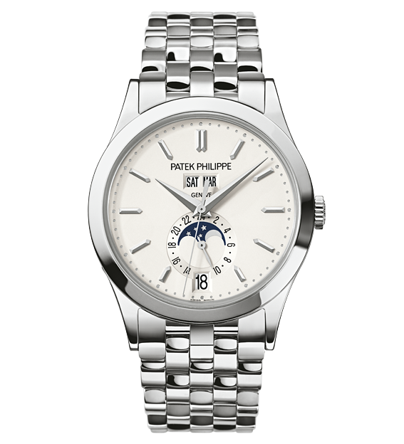 Patek Philippe Annual Calendar 5396 White Gold Bracelet (5396/1G-010) Patek Philippe Annual Calendar 5396 White Gold Bracelet (5396/1G-010)