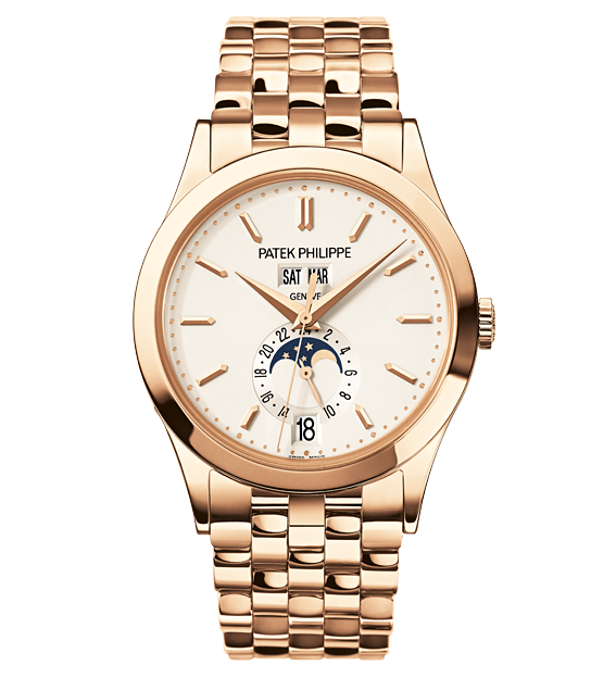 Patek Philippe Annual Calendar 5396 Rose Gold Bracelet (5396/1R-010)