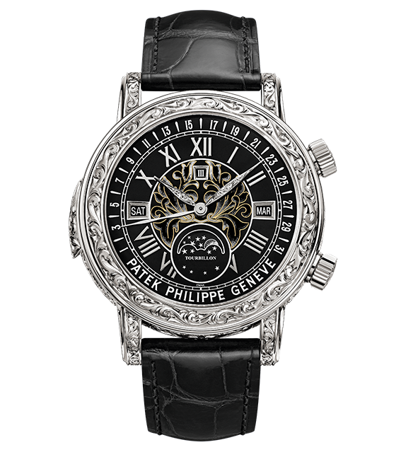 Patek Philippe Sky Moon Tourbillon 6002G Black (6002G-010) Patek Philippe Sky Moon Tourbillon 6002G Black (6002G-010)