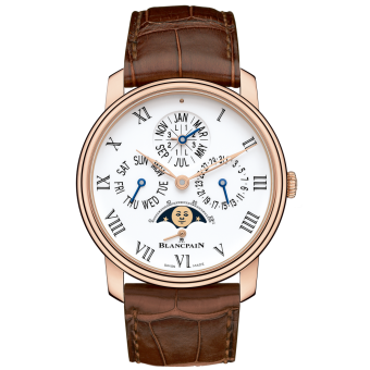 Blancpain Villeret Quantieme Perpetuel 8 Jours ( 6659-3631-55B) Blancpain Villeret Quantieme Perpetuel 8 Jours ( 6659-3631-55B)