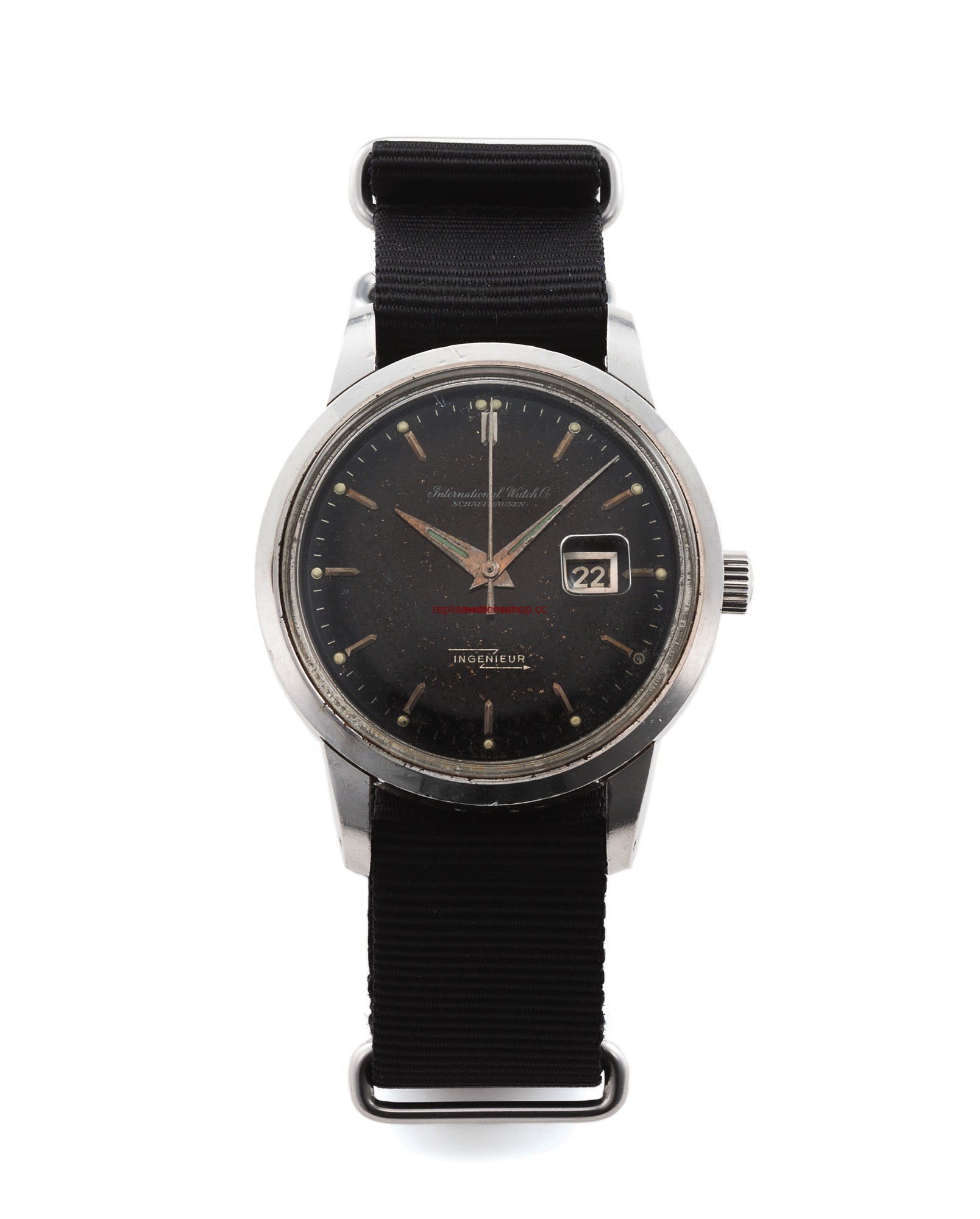 IWC Ingenieur 666AD Stainless Steel / Black (666AD) IWC Ingenieur 666AD Stainless Steel / Black (666AD)
