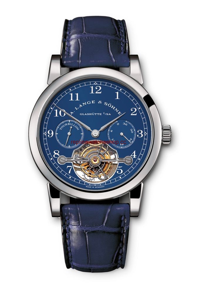 A. Lange & Sohne Tourbillon Pour le Mérite White Gold Blue (701.007) A. Lange & Sohne Tourbillon Pour le Mérite White Gold Blue (701.007)
