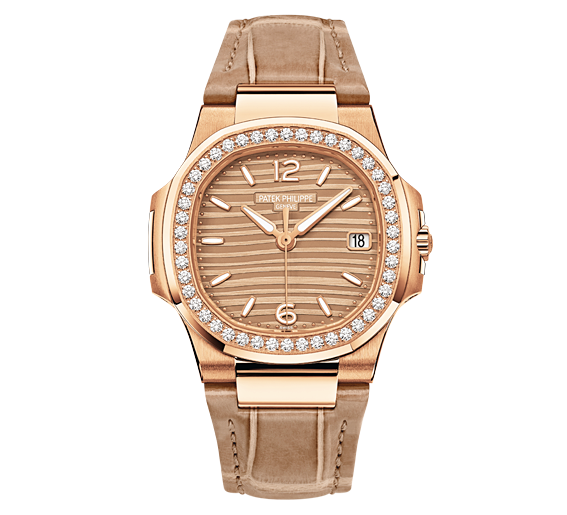 Patek Philippe Nautilus 7010 Rose Gold Golden Strap (7010R-012) Patek Philippe Nautilus 7010 Rose Gold Golden Strap (7010R-012)