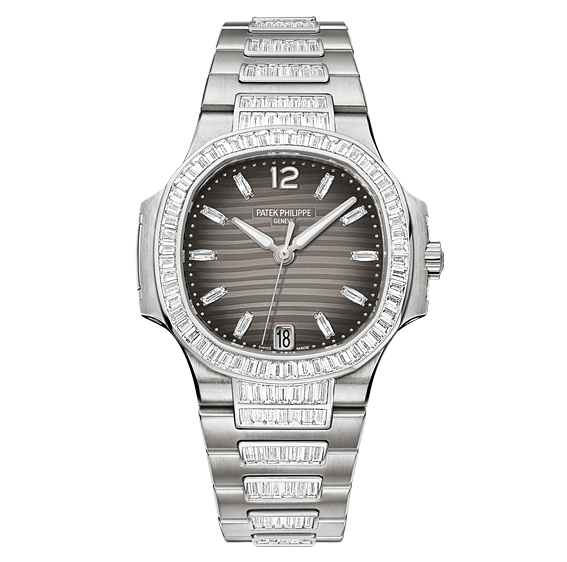 Patek Philippe Nautilus 7014 White Gold Smoke Gray (7014/1G-001) Patek Philippe Nautilus 7014 White Gold Smoke Gray (7014/1G-001)