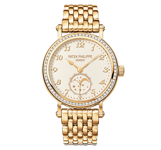 Patek Philippe Moonphase 7121 Yellow Gold Bracelet (7121/1J-001) Patek Philippe Moonphase 7121 Yellow Gold Bracelet (7121/1J-001)