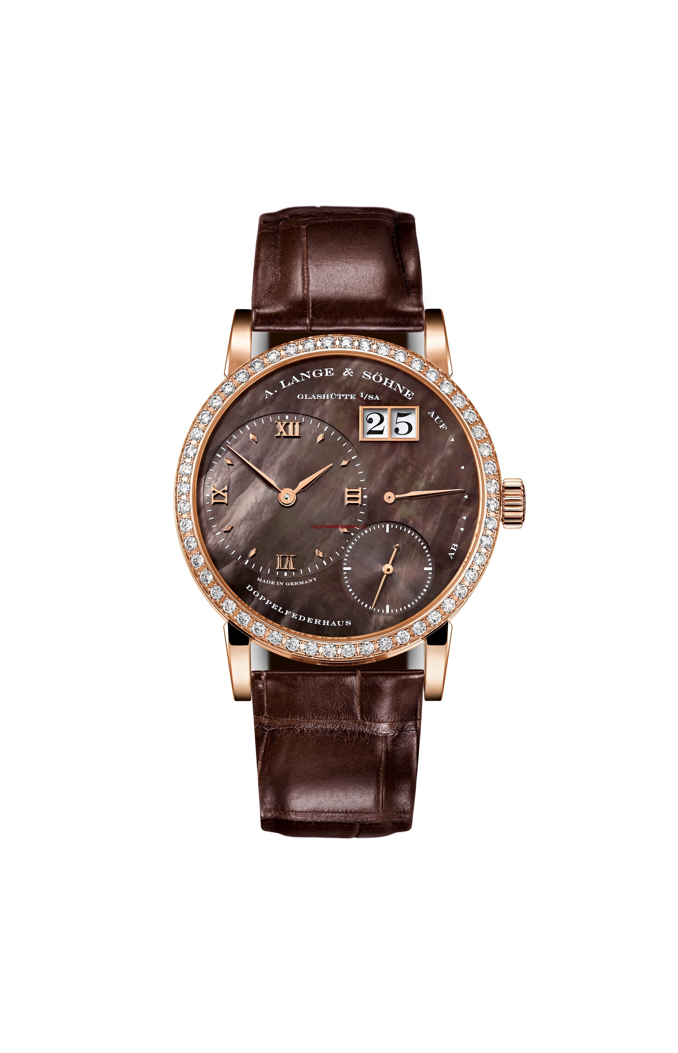 A. Lange & Sohne Kleine Lange 1 Soirée Pink Gold / Black MOP (813.043) A. Lange & Sohne Kleine Lange 1 Soirée Pink Gold / Black MOP (813.043)
