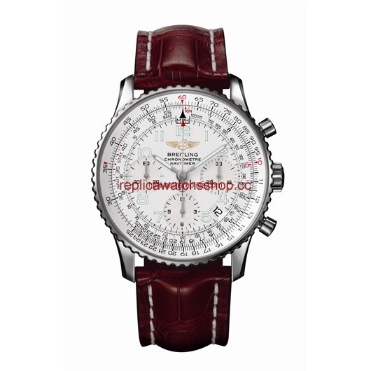 Breitling Navitimer Silver / Alligator (A2332212.G533)