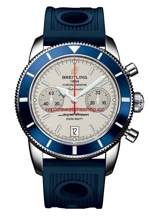 Breitling Superocean Heritage Chronograph 44 Silver / Rubber (A2337016.G753.211S) Breitling Superocean Heritage Chronograph 44 Silver / Rubber (A2337016.G753.211S)