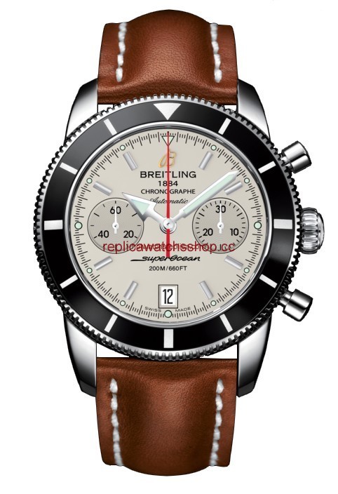 Breitling Superocean Heritage Chronograph 44 Silver / Calf (A2337024.G753.433X) Breitling Superocean Heritage Chronograph 44 Silver / Calf (A2337024.G753.433X)