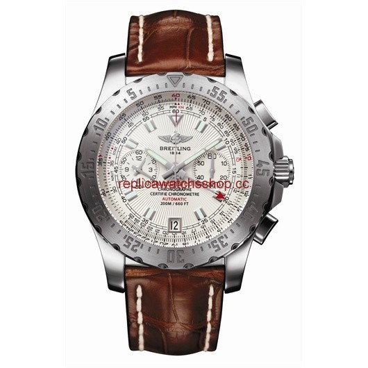 Breitling Skyracer Silver / Alligator (A2736223.G615) Breitling Skyracer Silver / Alligator (A2736223.G615)