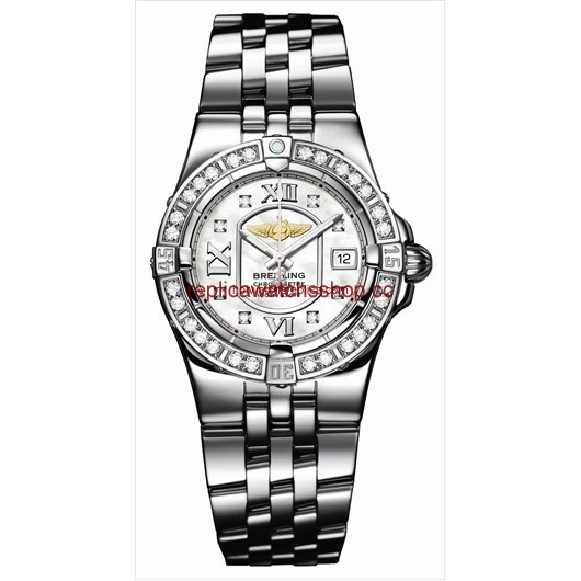 Breitling Starliner 2008 Diamond Bezel / MOP (A7134012.A679) Breitling Starliner 2008 Diamond Bezel / MOP (A7134012.A679)