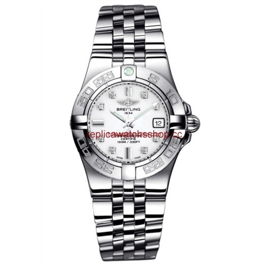 Breitling Galactic 30 White / Diamond / Bracelet (A71340L2.A713.368A) Breitling Galactic 30 White / Diamond / Bracelet (A71340L2.A713.368A)