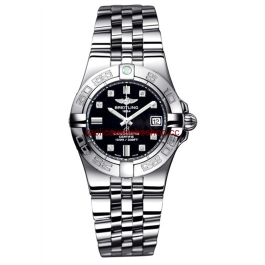 Breitling Galactic 30 Black / Diamond / Bracelet (A71340L2.BA14.368A) Breitling Galactic 30 Black / Diamond / Bracelet (A71340L2.BA14.368A)