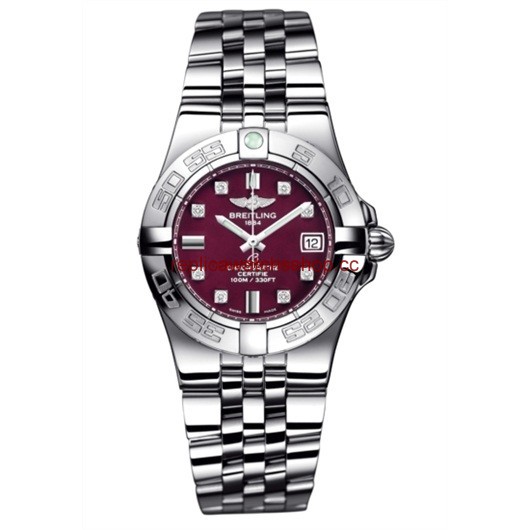 Breitling Galactic 30 Red / Diamond / Bracelet (A71340L2.K525.368A) Breitling Galactic 30 Red / Diamond / Bracelet (A71340L2.K525.368A)