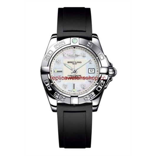 Breitling Galactic 32 MOP / Diamond / Rubber (A71356L2A708133S) Breitling Galactic 32 MOP / Diamond / Rubber (A71356L2A708133S)