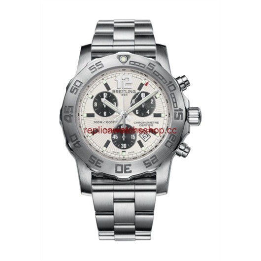 Breitling Colt Chronograph II Silver / Bracelet (A7338710G742157A)