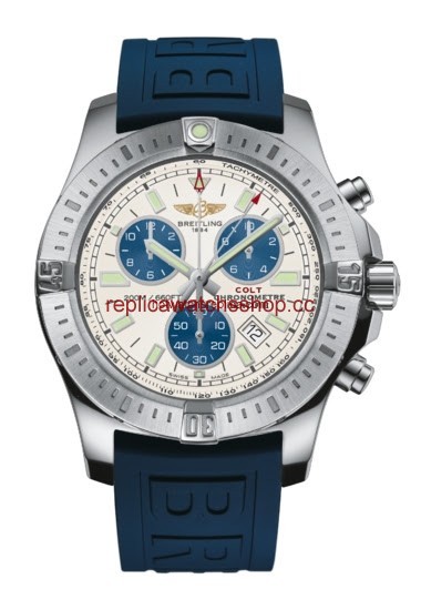 Breitling Colt Chronograph Silver / Rubber (A7338811G790158S) Breitling Colt Chronograph Silver / Rubber (A7338811G790158S)