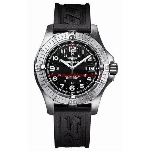 Breitling Colt Quartz Black / Rubber (A7438010.B783.118S)