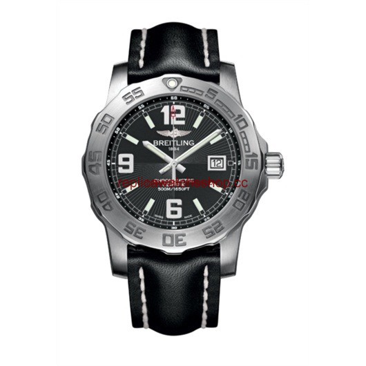 Breitling Colt 44 Black / Calf (A7438710.BB50.435X)