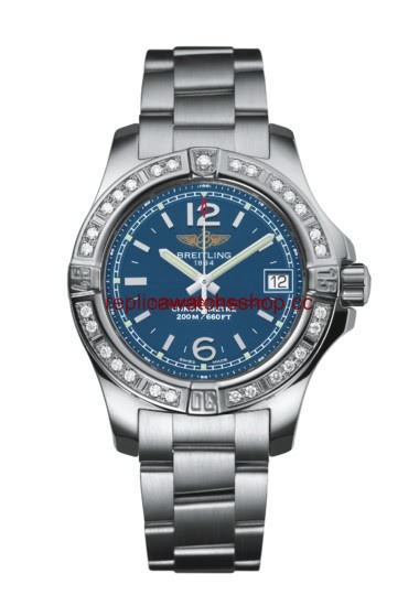 Breitling Colt Lady Diamond / Blue (A7738853.C908.175A)