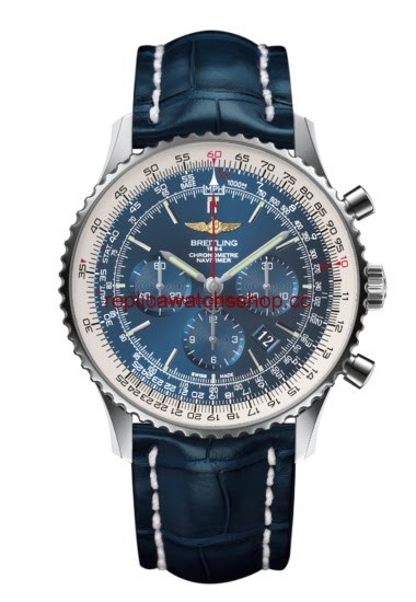 Breitling Navitimer 01 46mm Aurora Blue / Alligator (AB012721.C889.746P.A20BA.1) Breitling Navitimer 01 46mm Aurora Blue / Alligator (AB012721.C889.746P.A20BA.1)