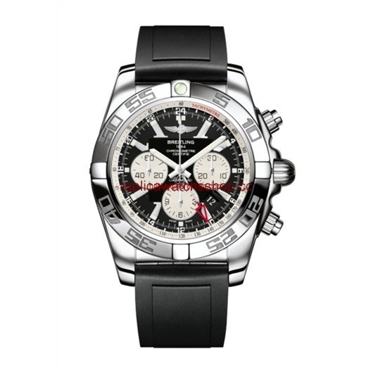 Breitling Chronomat GMT Steel / Black / Rubber (AB041012.BA69.135S)