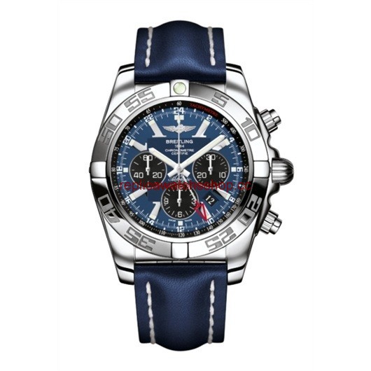 Breitling Chronomat GMT Black Eye Blue / Calf (AB041012.C835.101X) Breitling Chronomat GMT Black Eye Blue / Calf (AB041012.C835.101X)