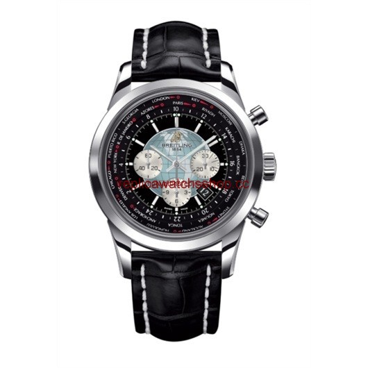 Breitling Transocean Chronograph Unitime Black / Black Alligator (AB0510U4.BB62.760P.A20BA.1) Breitling Transocean Chronograph Unitime Black / Black Alligator (AB0510U4.BB62.760P.A20BA.1)