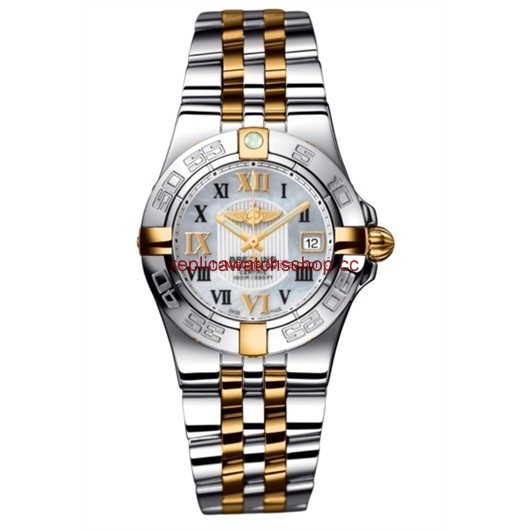 Breitling Galactic 30 Two Tone MOP / Roman / Two Tone Bracelet (B71340L2.A688.368D) Breitling Galactic 30 Two Tone MOP / Roman / Two Tone Bracelet (B71340L2.A688.368D)