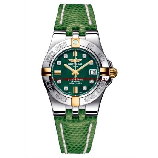 Breitling Galactic 30 Two Tone Green / Diamond / Teju (B71340L2.L517.166Z) Breitling Galactic 30 Two Tone Green / Diamond / Teju (B71340L2.L517.166Z)