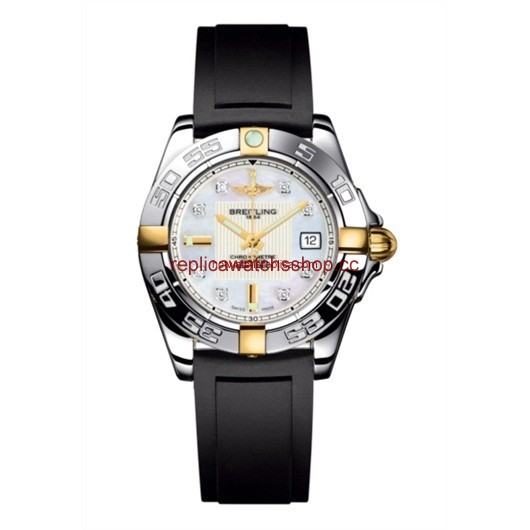 Breitling Galactic 32 Two Tone MOP / Diamond / Rubber (B71356L2.A710.133S) Breitling Galactic 32 Two Tone MOP / Diamond / Rubber (B71356L2.A710.133S)