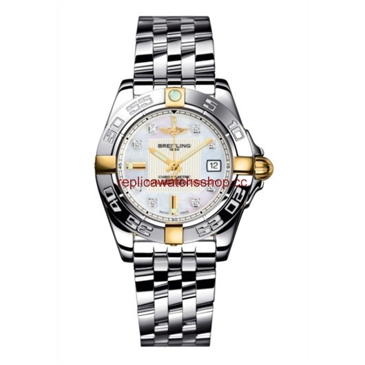 Breitling Galactic 32 Two Tone MOP / DIamond / Bracelet (B71356L2.A710.367A) Breitling Galactic 32 Two Tone MOP / DIamond / Bracelet (B71356L2.A710.367A)