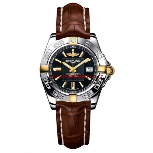 Breitling Galactic 32 Two Tone Black / Alligator (B71356L2.BA11.778P) Breitling Galactic 32 Two Tone Black / Alligator (B71356L2.BA11.778P)