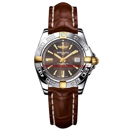 Breitling Galactic 32 Two Tone Bronze / Alligator (B71356L2.Q580.778P) Breitling Galactic 32 Two Tone Bronze / Alligator (B71356L2.Q580.778P)