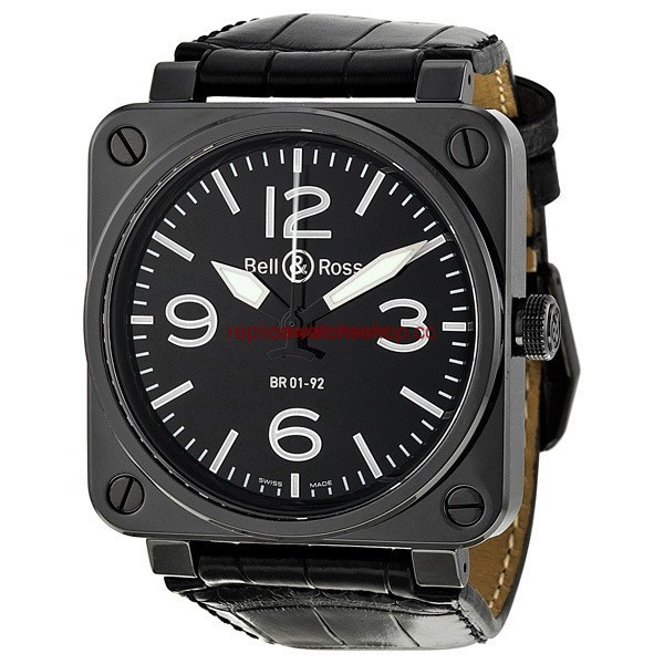 Bell & Ross Aviation BR0192-BL-CER/SCR Bell & Ross Aviation BR0192-BL-CER/SCR