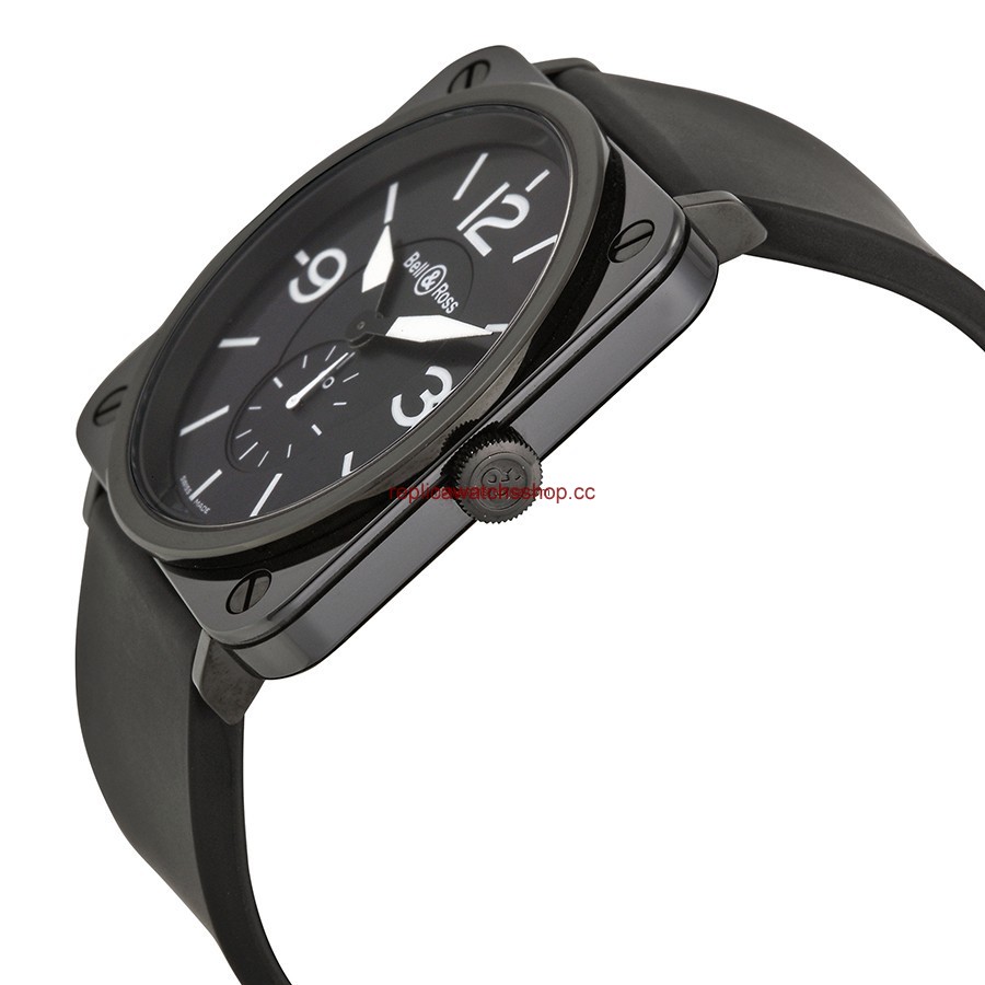 Bell & Ross Aviation BRS-BL-CERAMIC/SRB img1