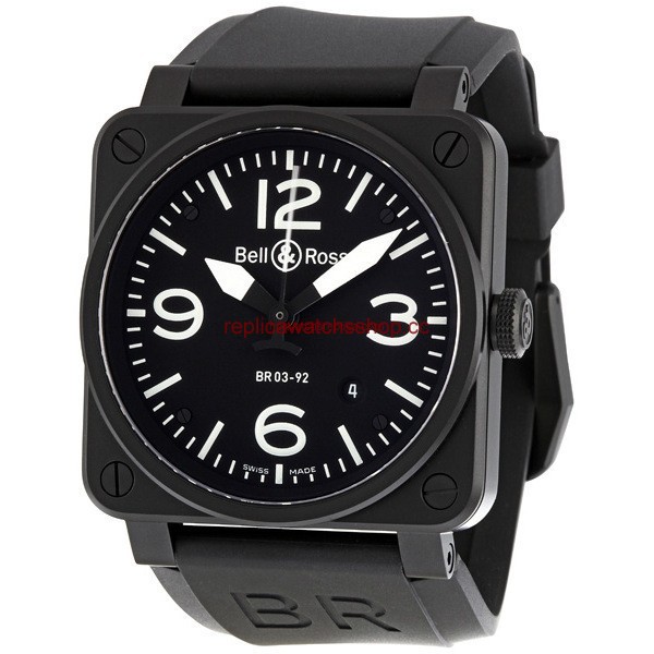 Bell & Ross Aviation BR0392-BL-CA Bell & Ross Aviation BR0392-BL-CA