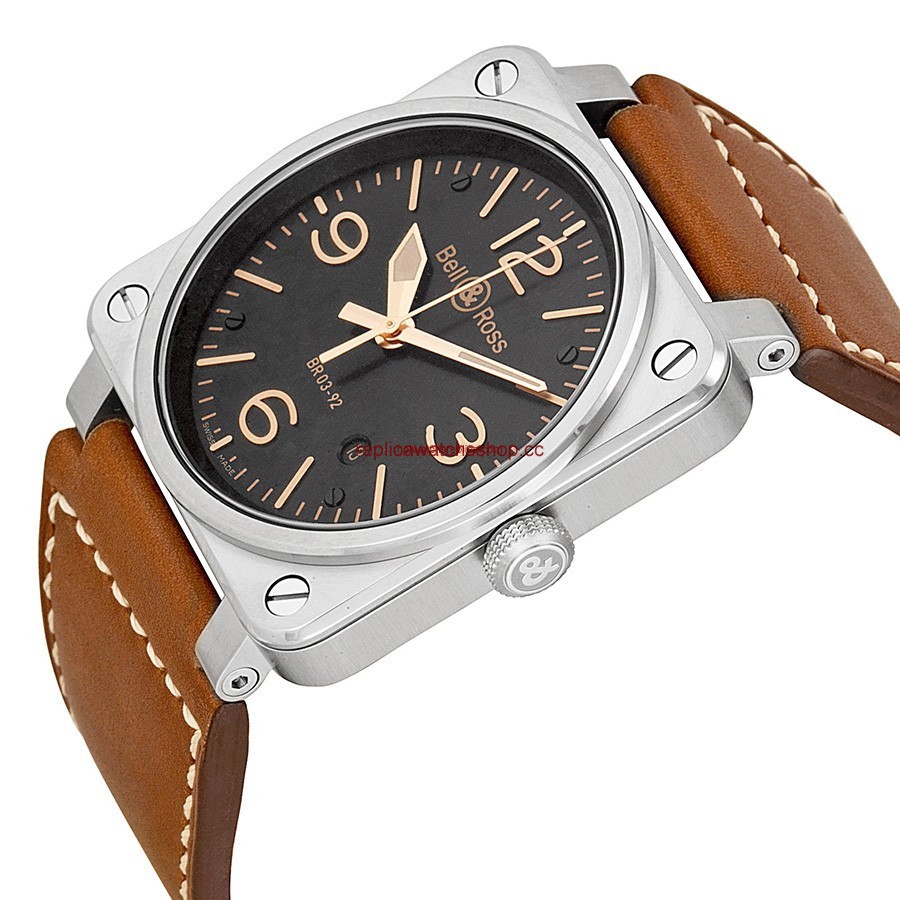 Bell & Ross Aviation BR0392-ST-G-HE/SCA img1
