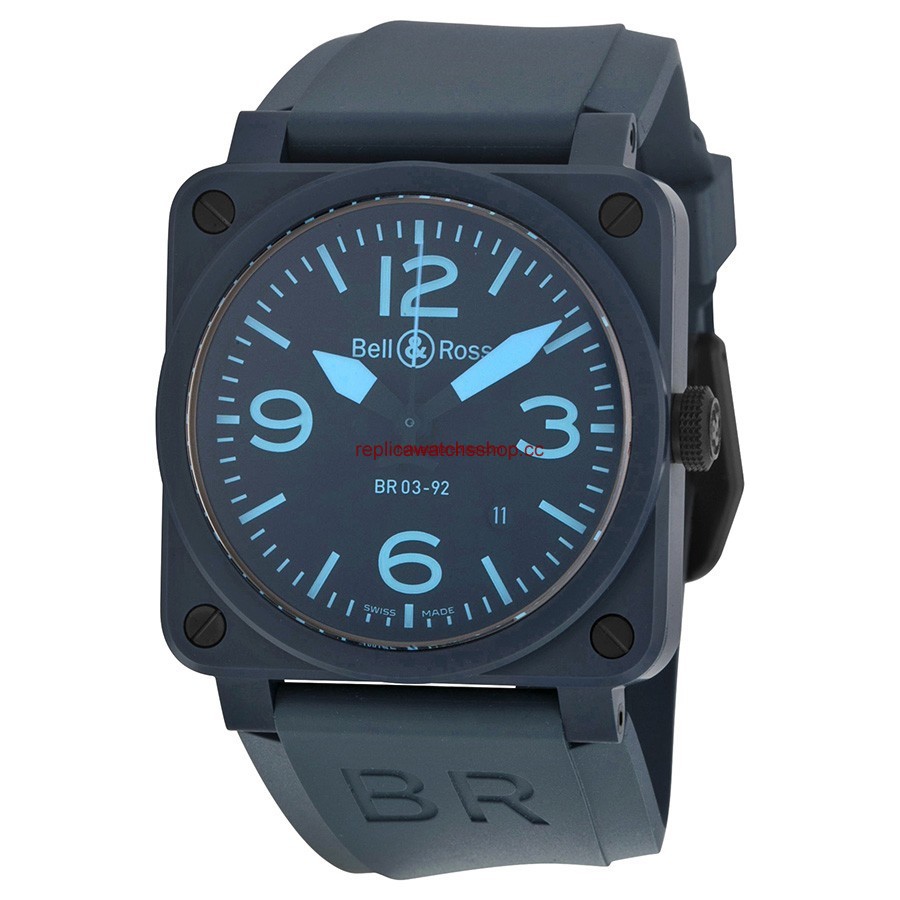 Bell & Ross Aviation BR0392-CERAM-BLUE Bell & Ross Aviation BR0392-CERAM-BLUE