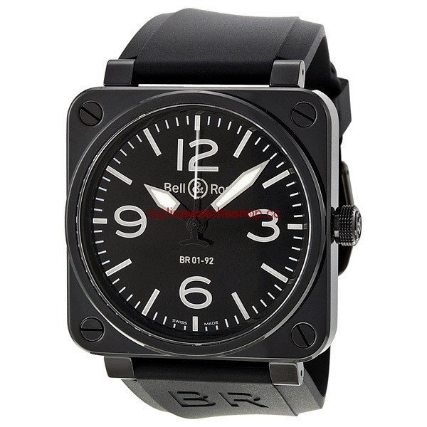 Bell & Ross Aviation BR0192-BL-CER/SRB Bell & Ross Aviation BR0192-BL-CER/SRB