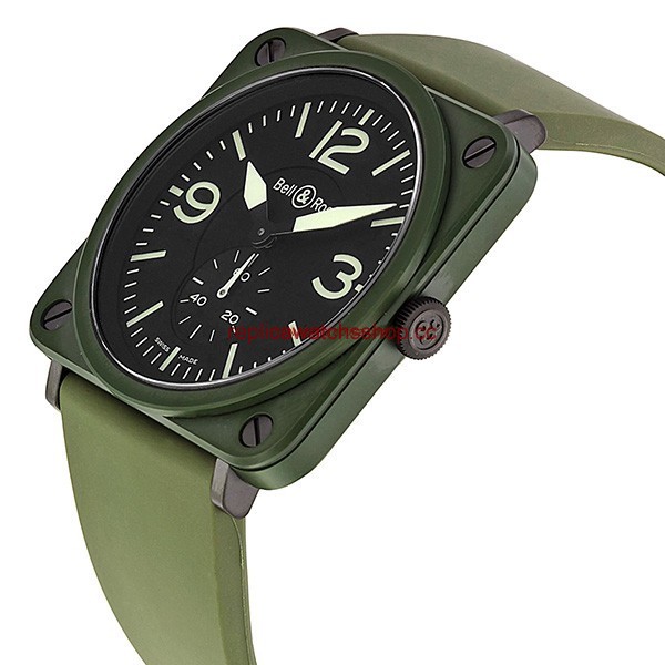 Bell & Ross Aviation BRS-CERAM-MIL/SRB img1